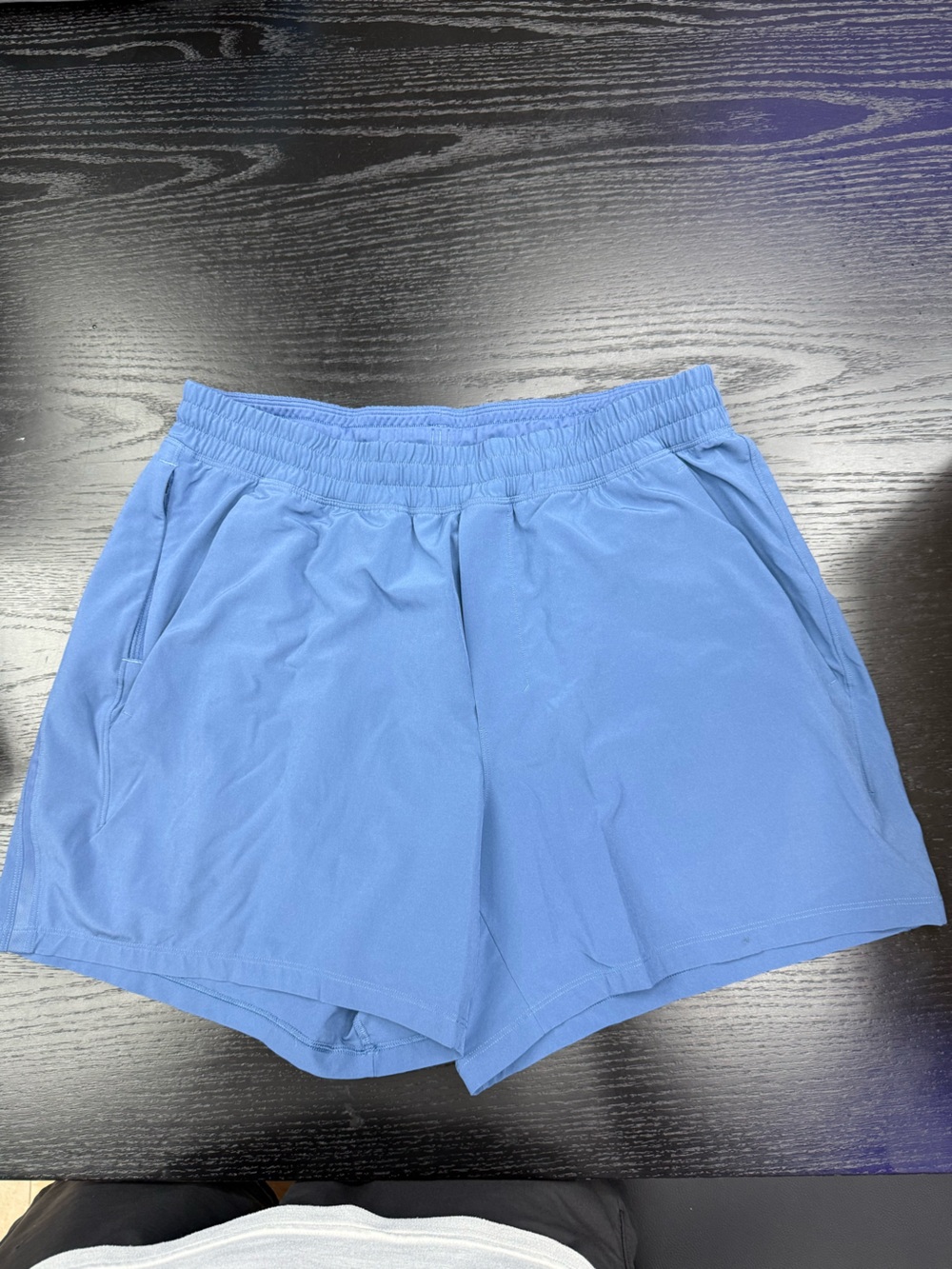 lululemon athletica Men's Light Blue Athletic Shorts